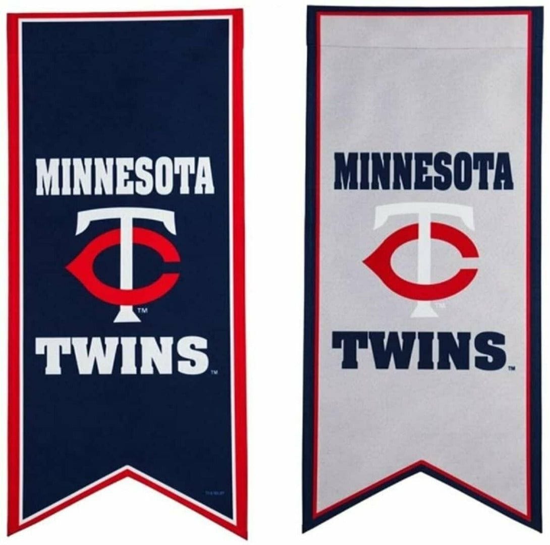 Minnesota Twins Garden Flag 2 Sided Long Pennant