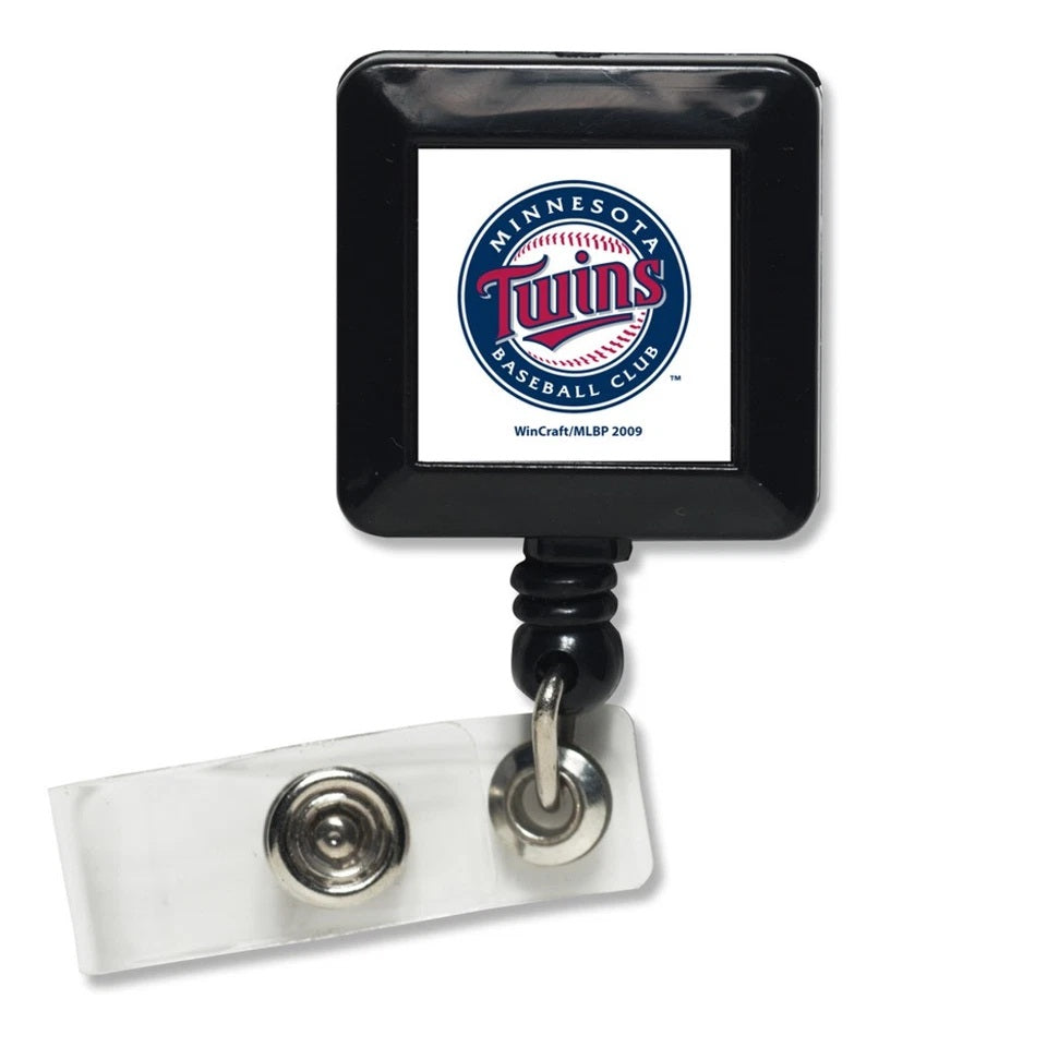 Minnesota Twins Reel Retractable Badge Holder