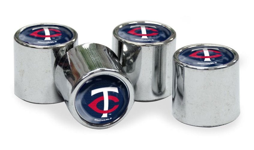 Minnesota Twins Tire Valve Stem Caps 4-Pack New Logo