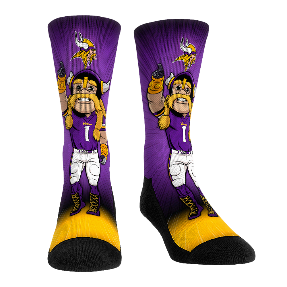 Minnesota Vikings - Mascot Pump Up! | Rock 'Em Socks 1