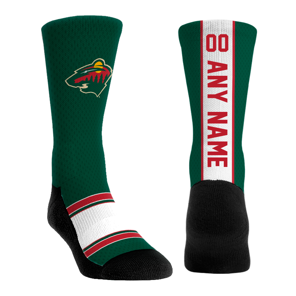 Minnesota Wild - Custom Jersey | Rock 'Em Socks