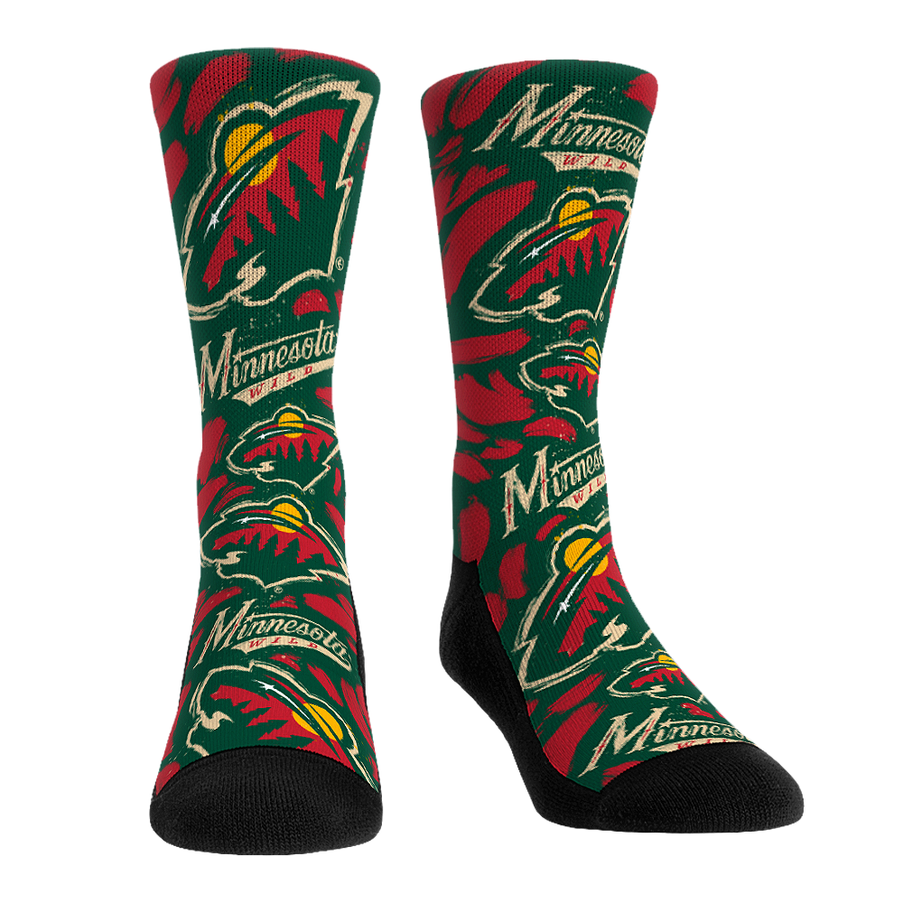 Minnesota Wild - Logo Paint | Rock 'Em Socks