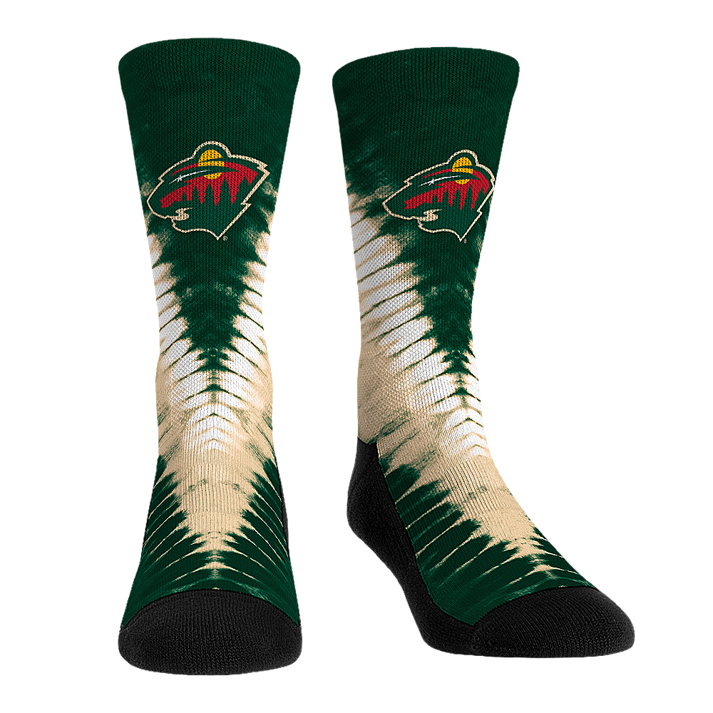 Minnesota Wild - V Shape Tie Dye | Rock 'Em Socks