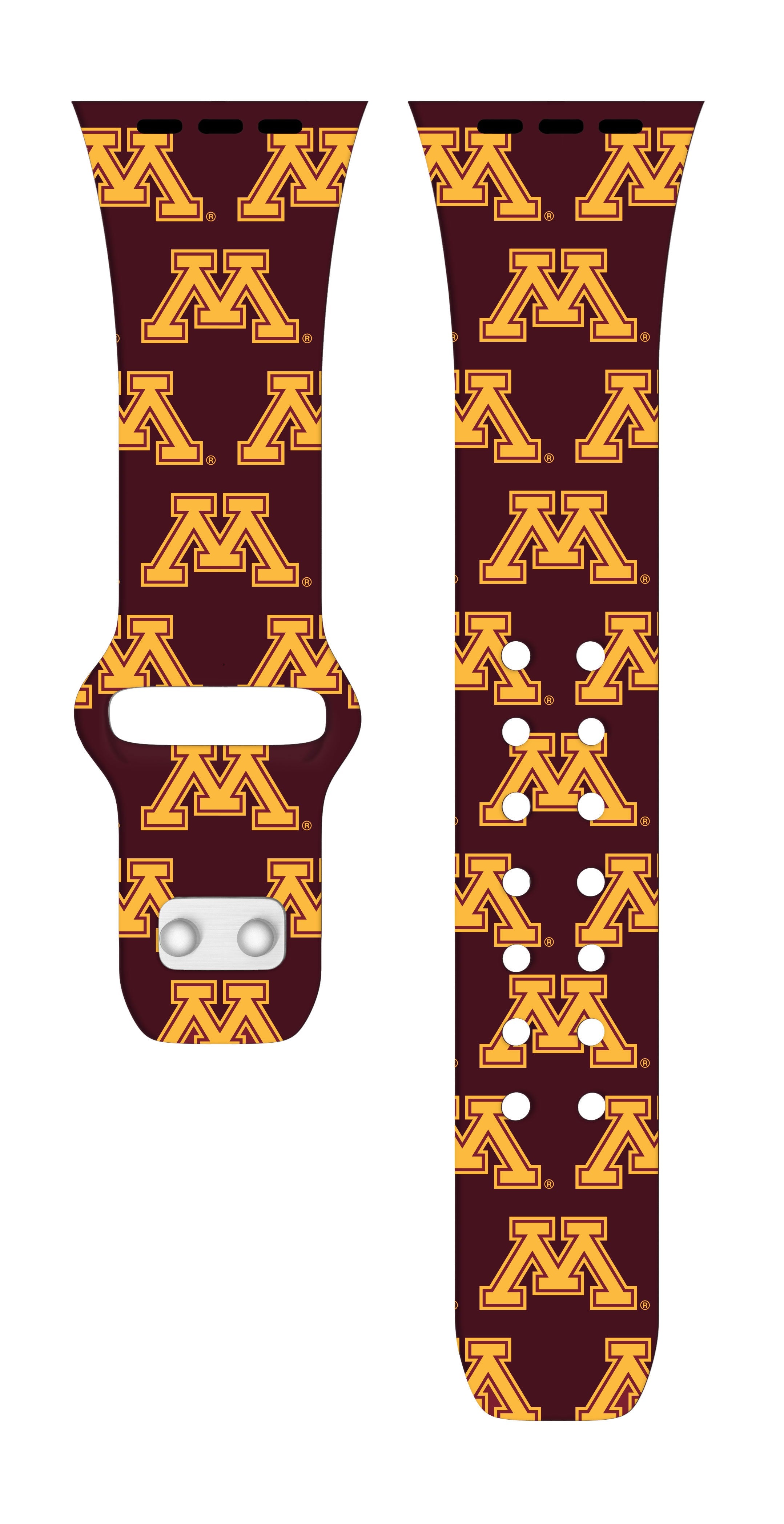 Minnesota Golden Gophers HD Apple Watch Band 8