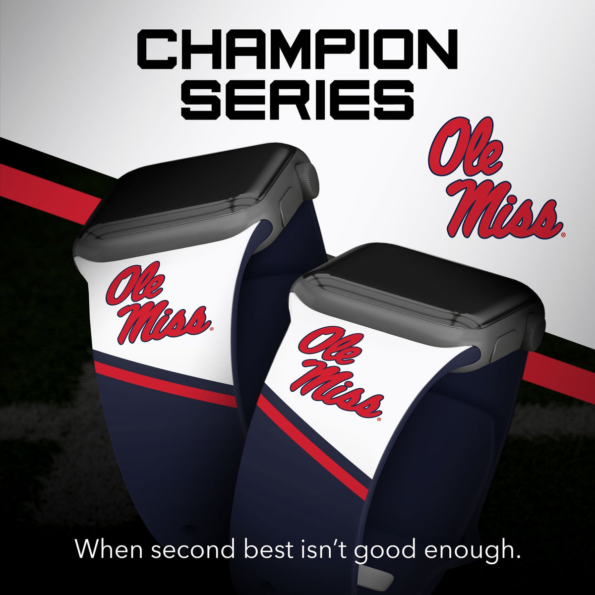 Mississippi Ole Miss HD Apple Watch Band | Affinity Bands 18