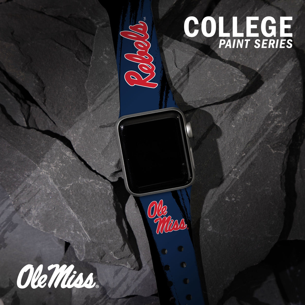 Mississippi Ole Miss HD Apple Watch Band | Affinity Bands 27