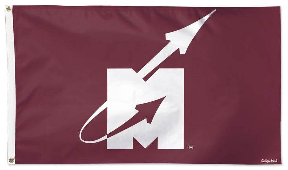 Mississippi State University Flag 3x5 Flying M Logo