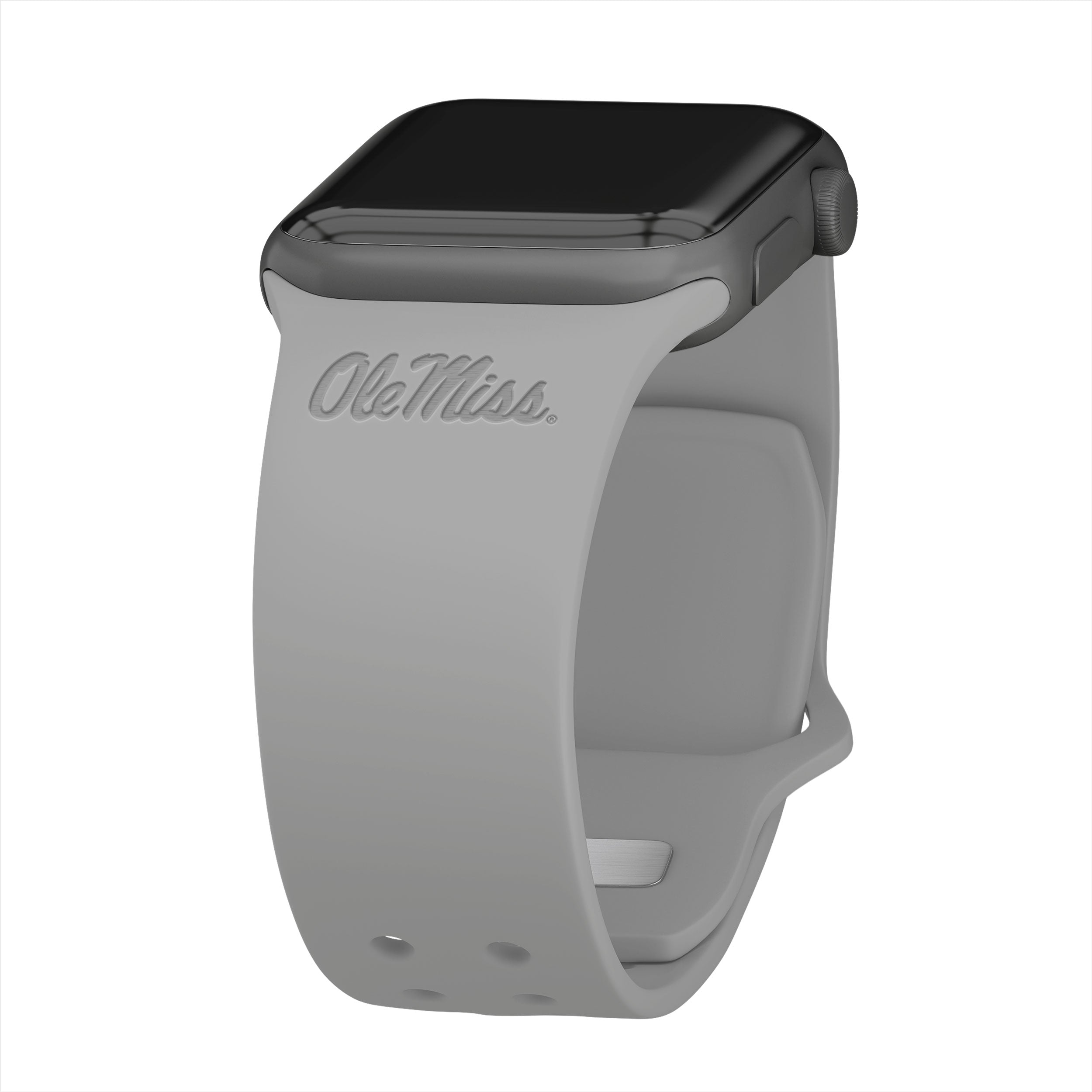 Mississippi Ole Miss Rebels Engraved Apple Watch Band 21