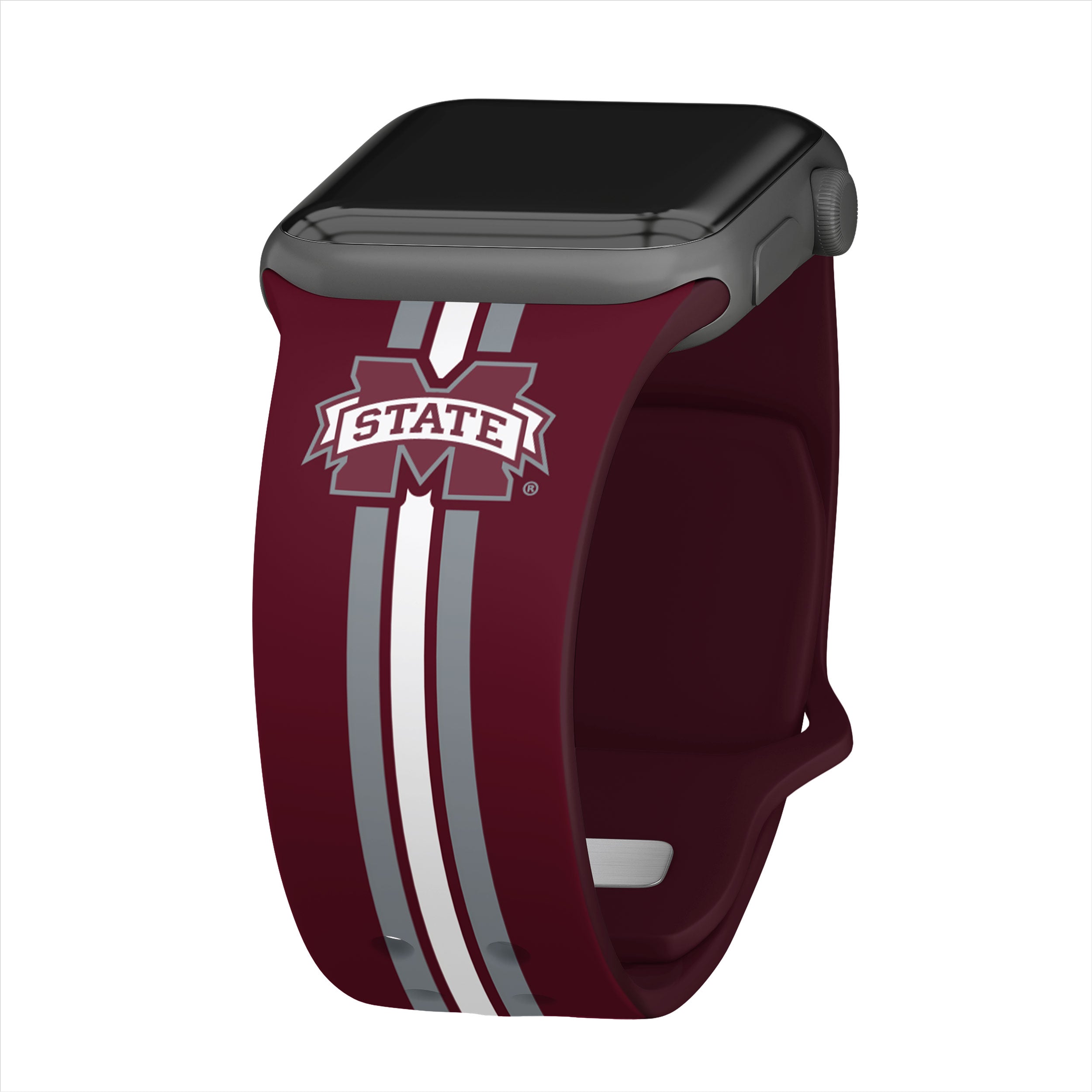 Mississippi State Bulldogs HD Apple Watch Band 1