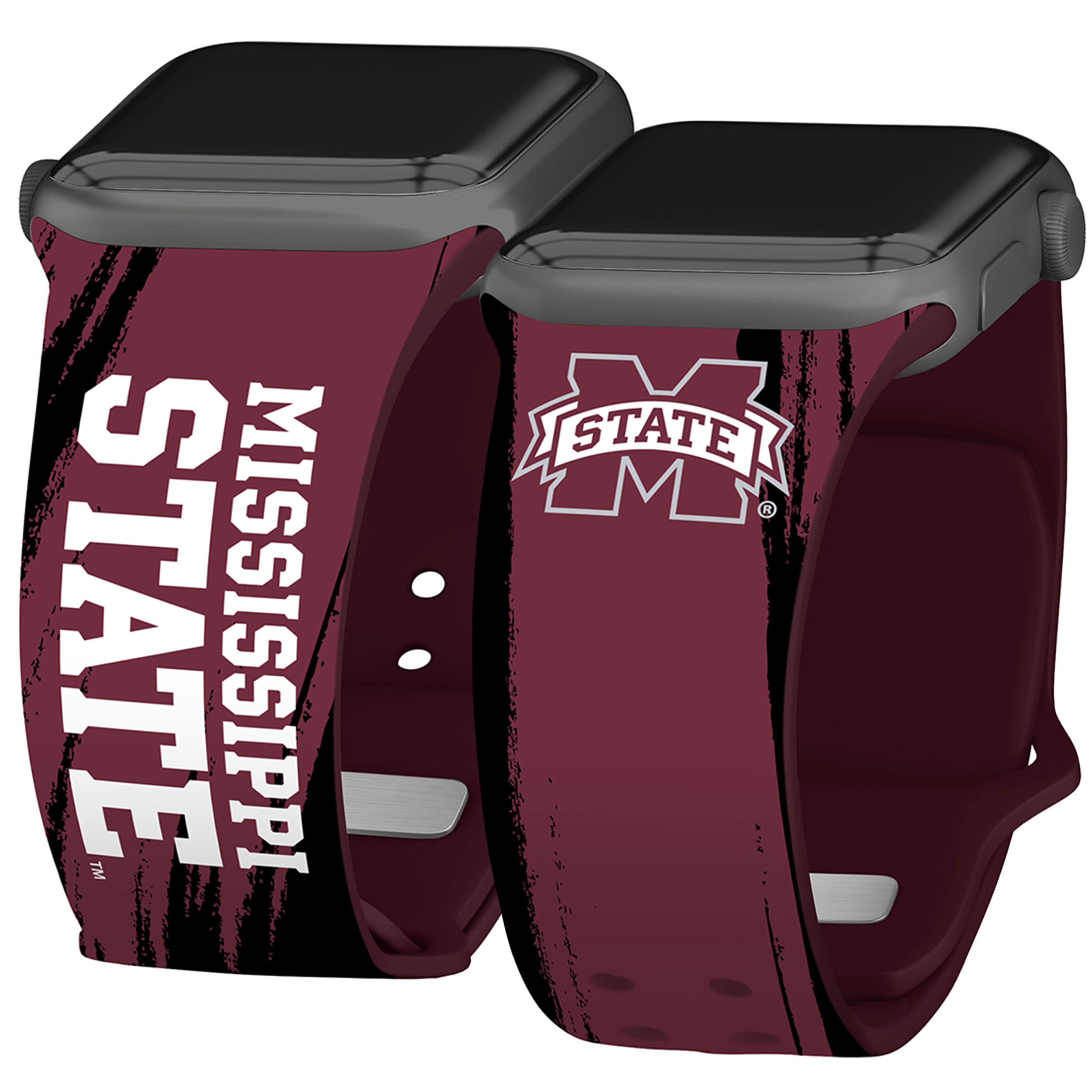 Mississippi State Bulldogs HD Apple Watch Band 25