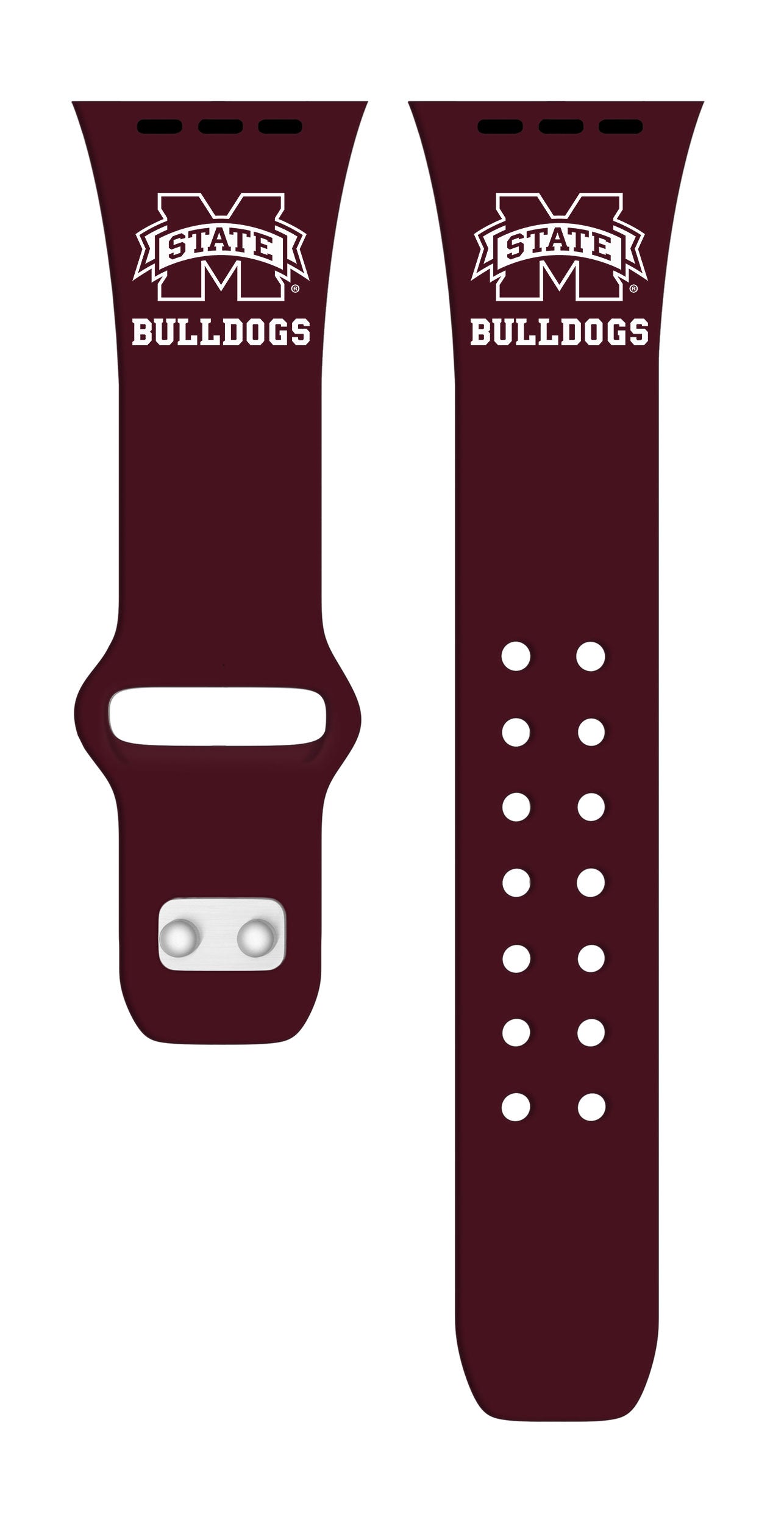 Mississippi State Bulldogs HD Apple Watch Band 16