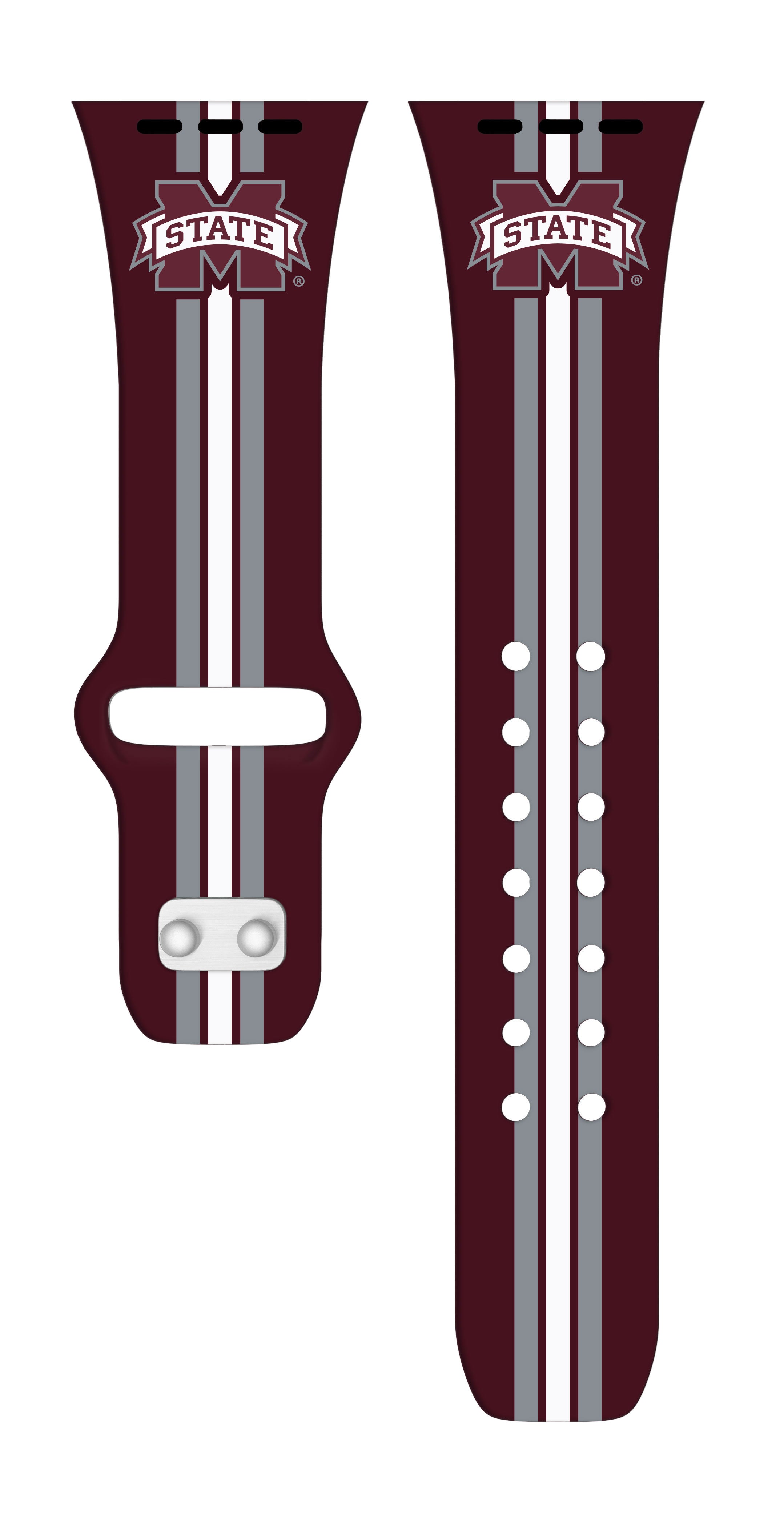 Mississippi State Bulldogs HD Apple Watch Band 4