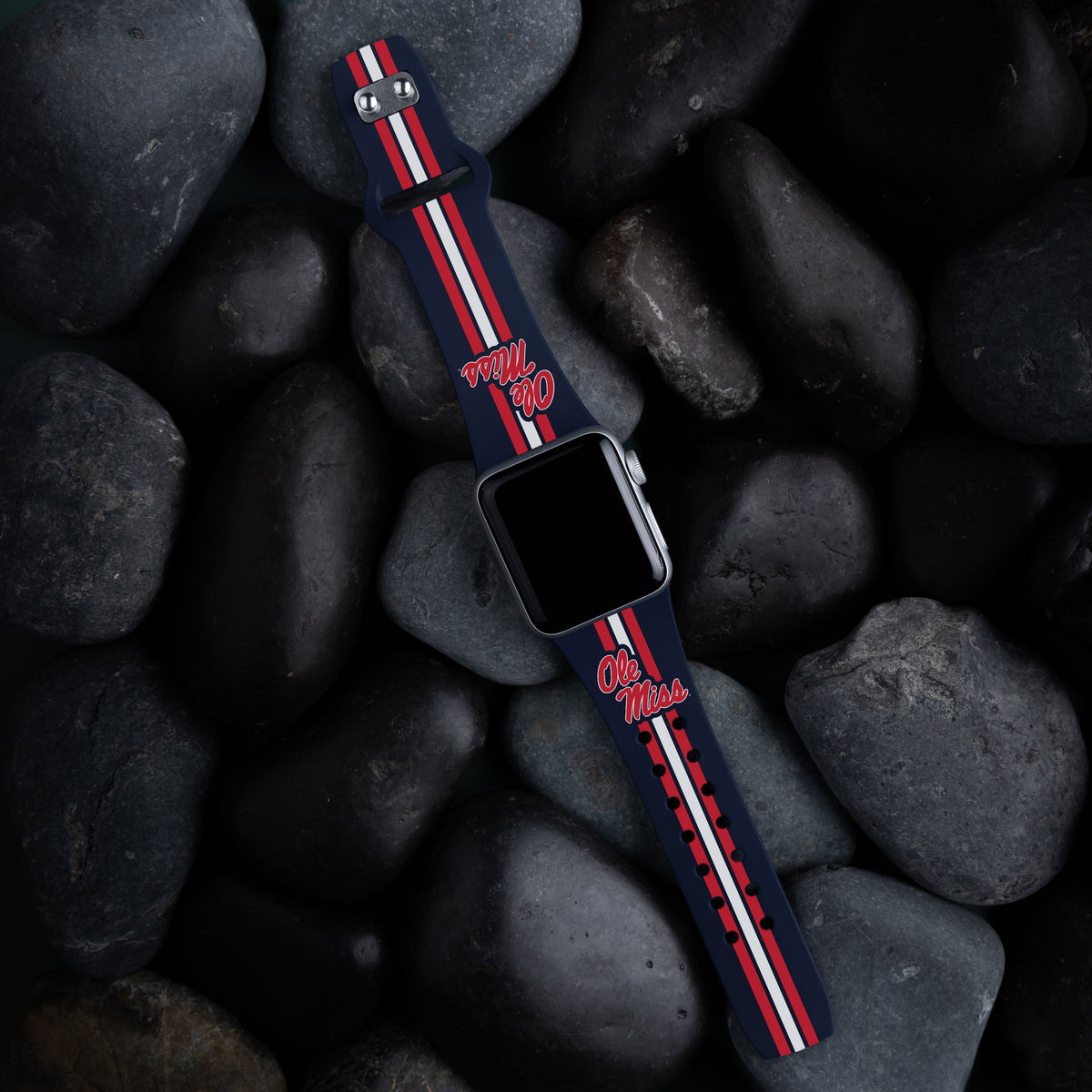 Mississippi Ole Miss HD Apple Watch Band | Affinity Bands 2