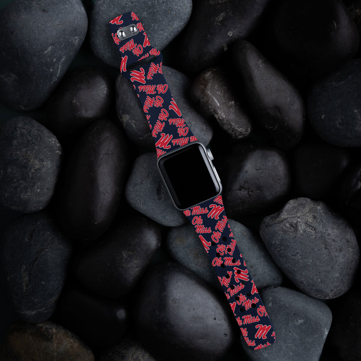 Mississippi Ole Miss HD Apple Watch Band | Affinity Bands 10