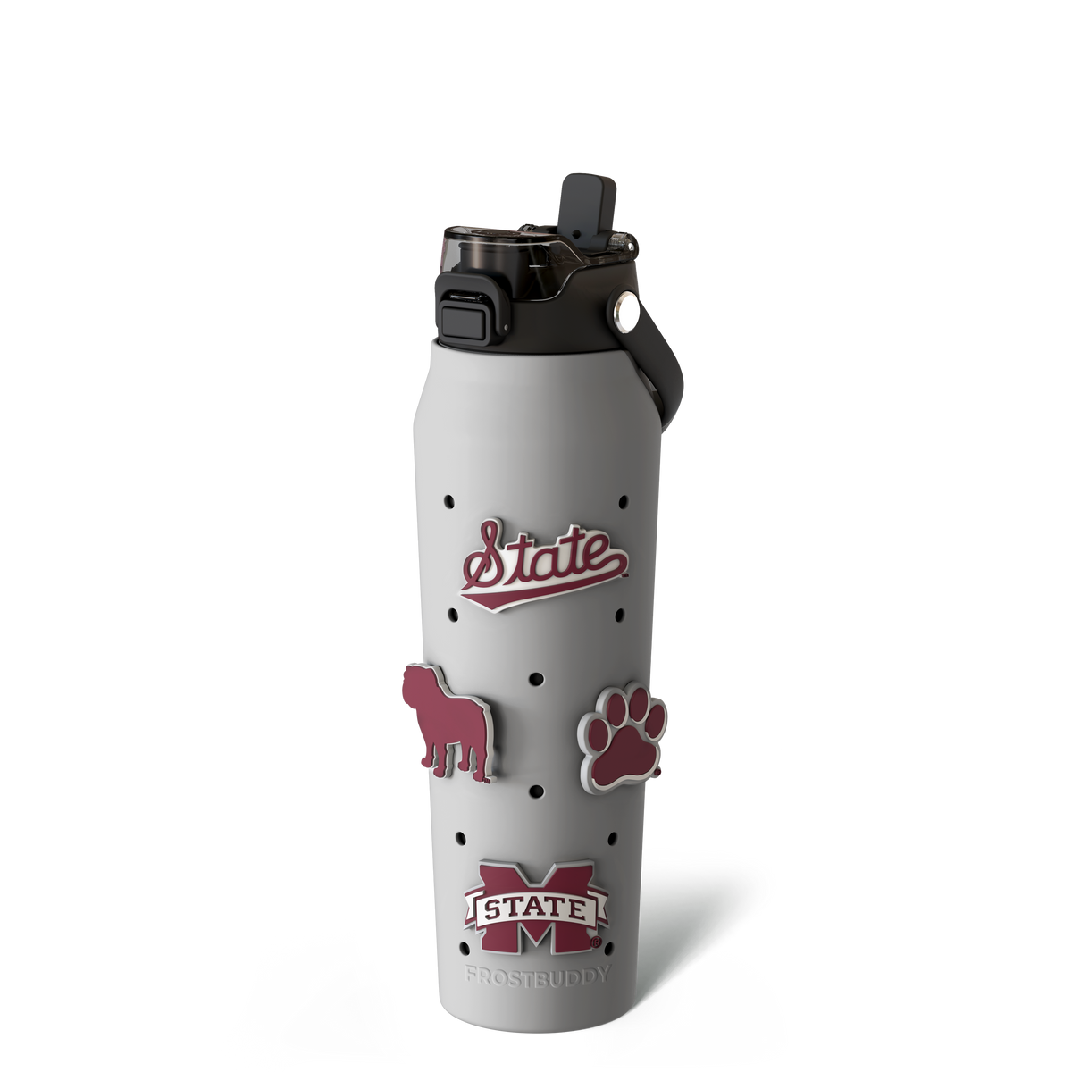 Bottle Buddy 32oz | Mississippi State Bulldogs | Skin + Budz Bundle | Frost Buddy