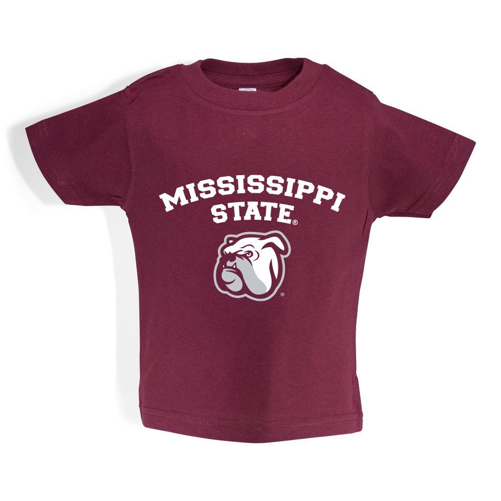 Mississippi State Toddler Short Sleeve T Shirt Print | Two Feet Ahead