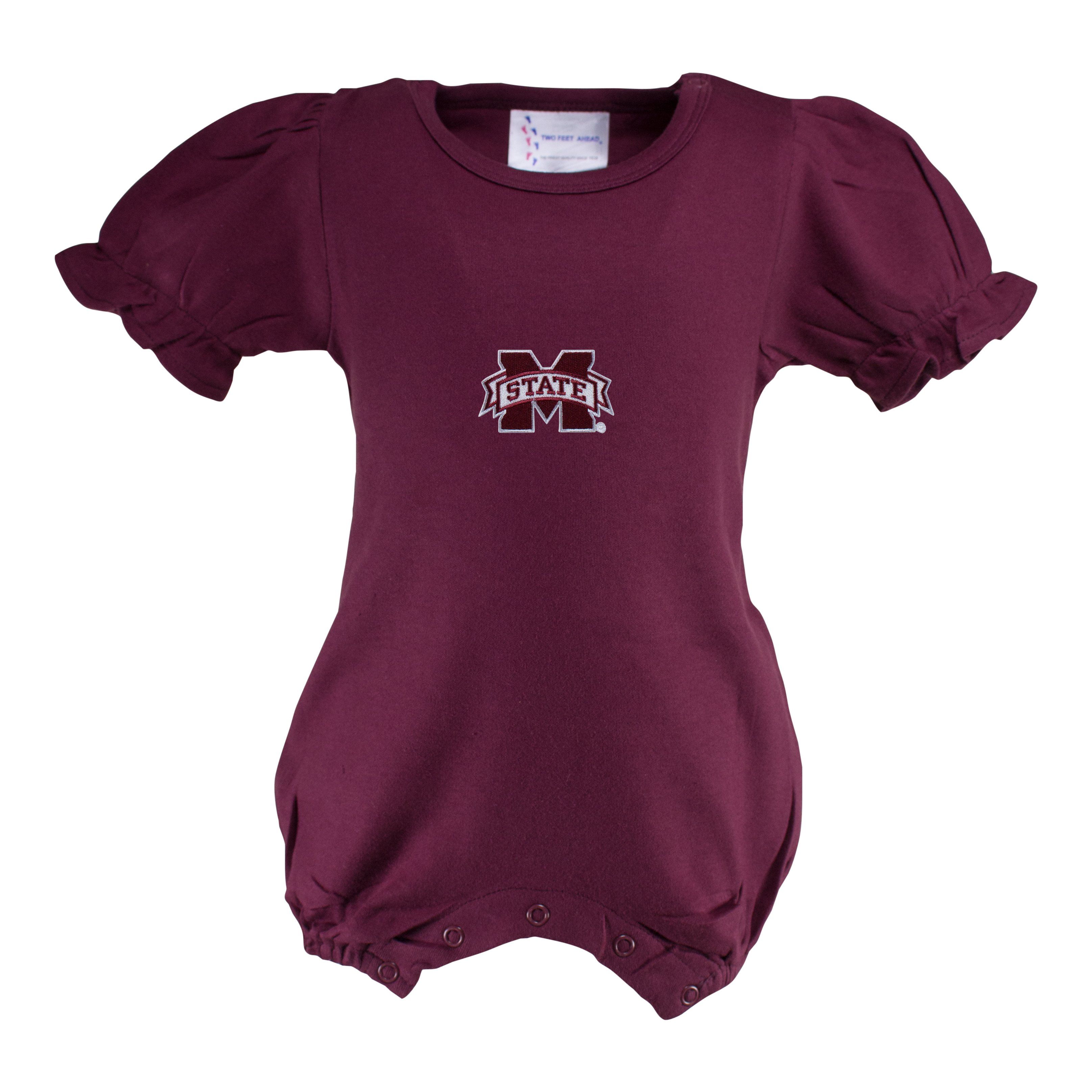 Mississippi State Girl's Romper | Two Feet Ahead