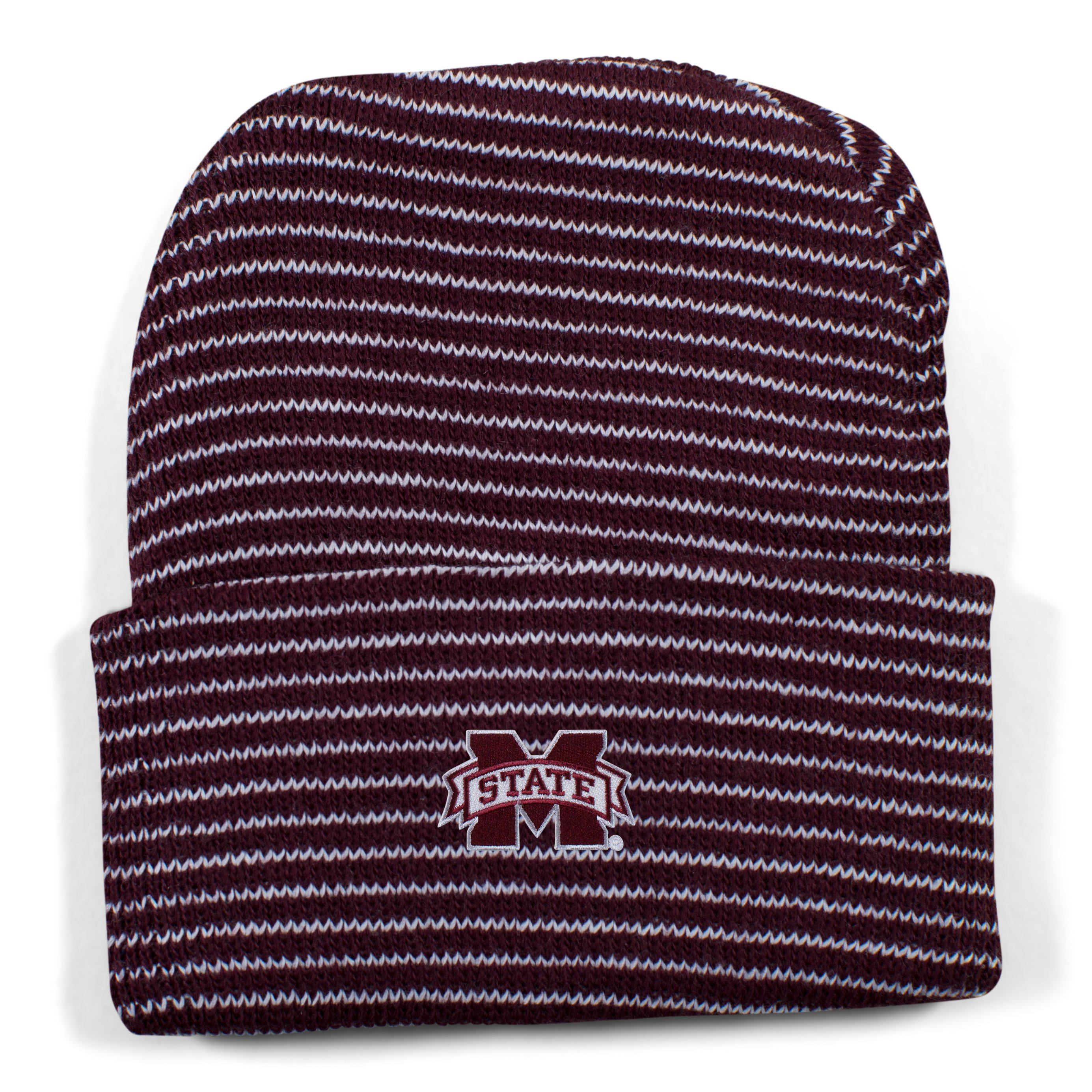 Mississippi State Stripe Knit Cap | Two Feet Ahead
