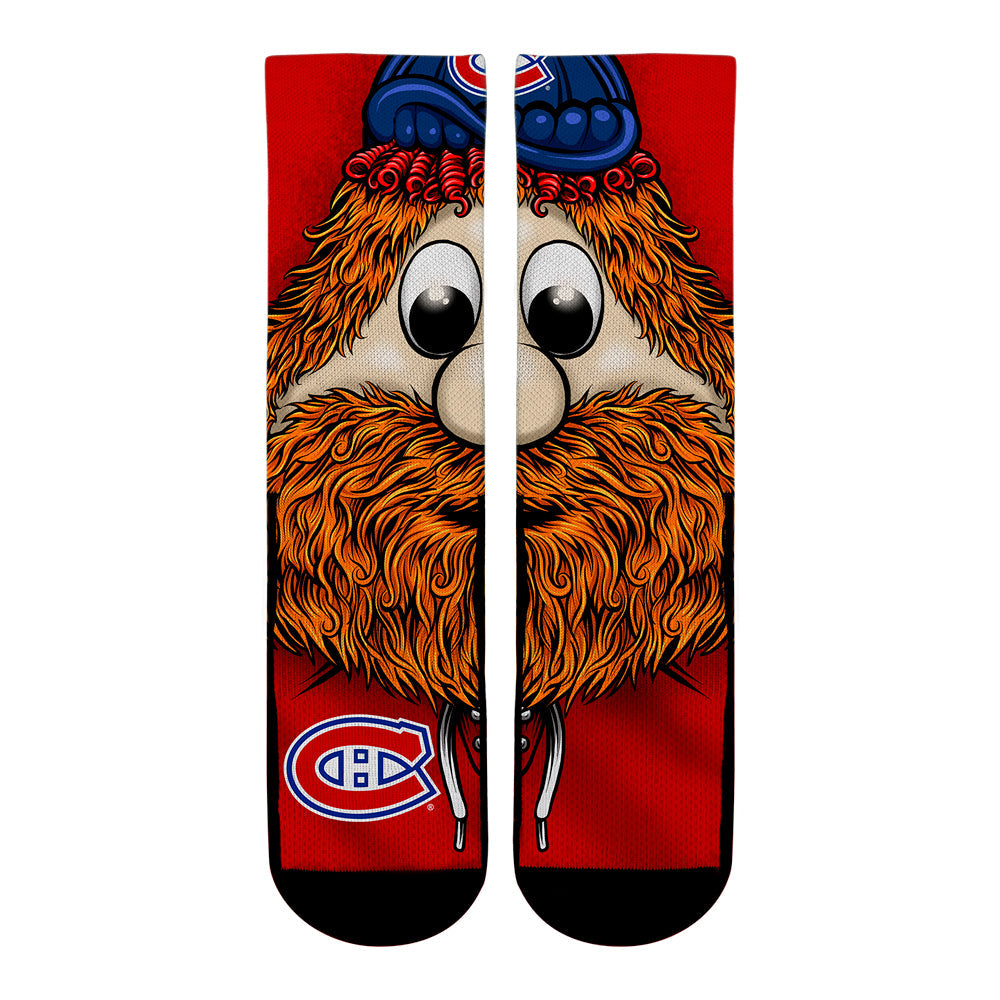 Montreal Canadiens - Split Face Mascot | Rock 'Em Socks