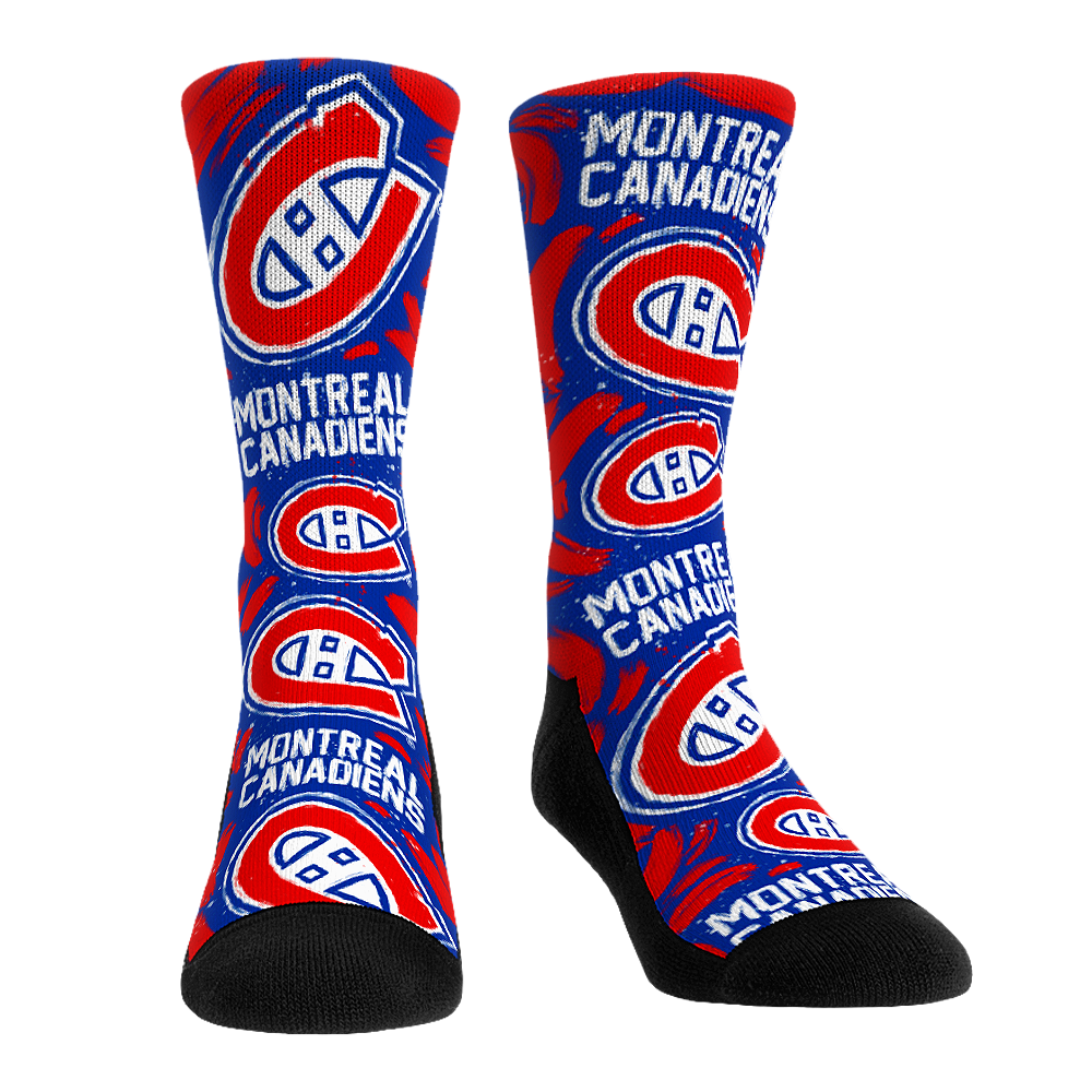 Montreal Canadiens - Logo Paint | Rock 'Em Socks