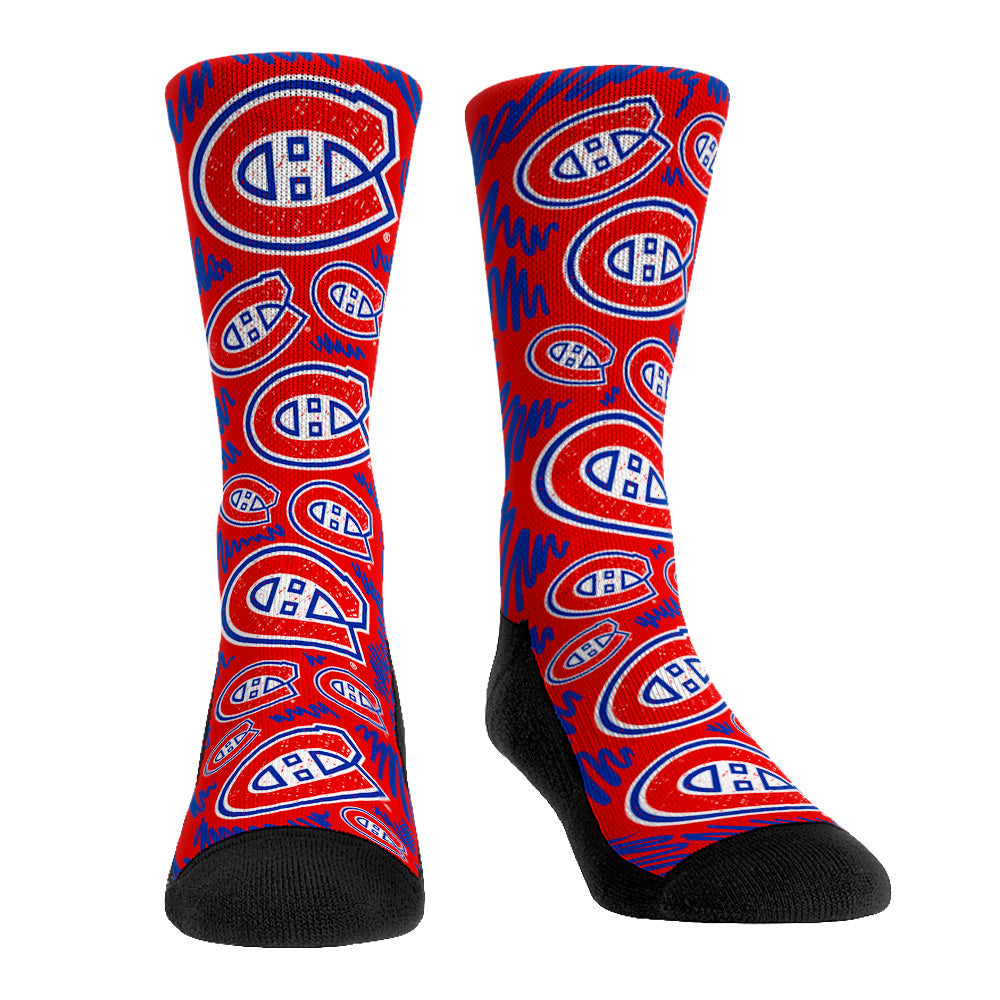 Montreal Canadiens - Logo Sketch | Rock 'Em Socks