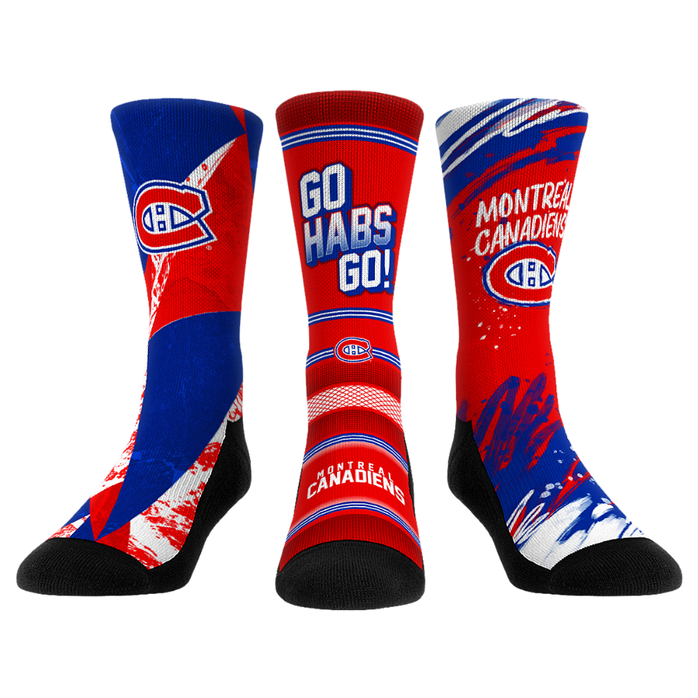 Montreal Canadiens - Power Play 3-Pack | Rock 'Em Socks