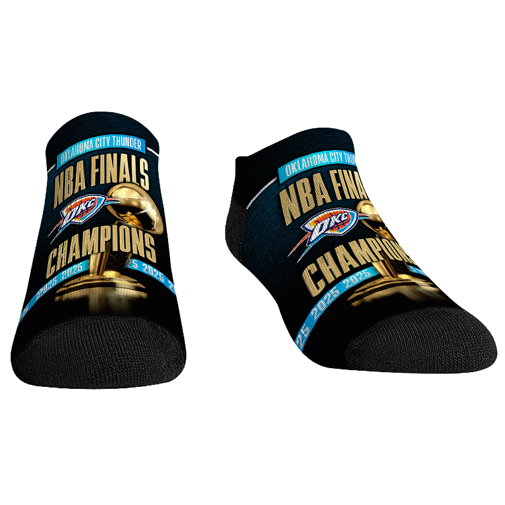 Oklahoma City Thunder - 2025 NBA Champions - Reflections (Low Cut) | Rock 'Em Socks 1