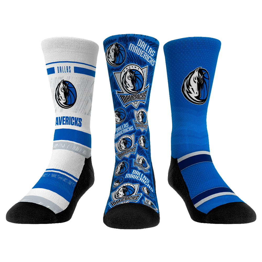 Dallas Mavericks - 3-Pack | Rock 'Em Socks