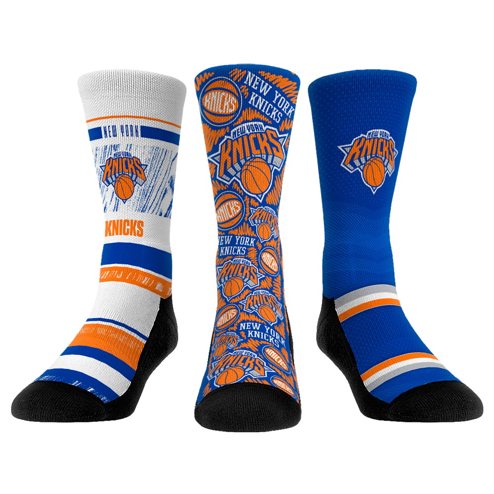 New York Knicks - 3-Pack | Rock 'Em Socks