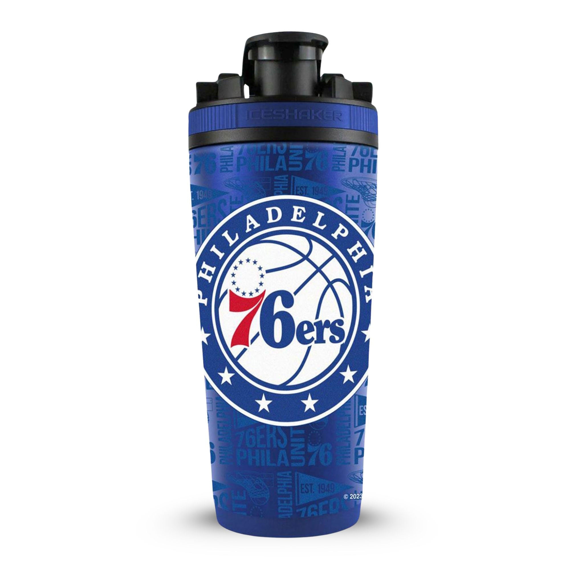 Officially Licensed Philadelphia 76ers 4D Ice Shaker