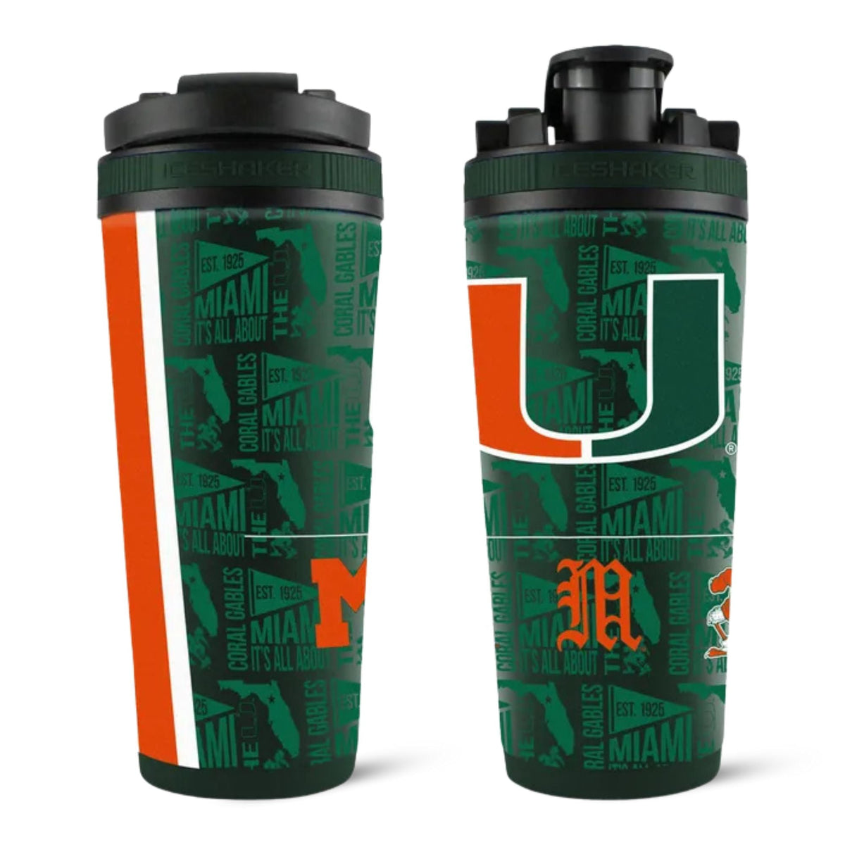 Officially Licensed University of Miami 26oz Ice Shaker 15