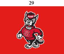 NC State Infant Lap Shoulder Creeper Print 3