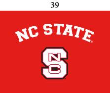 NC State Infant Lap Shoulder Creeper Print 5