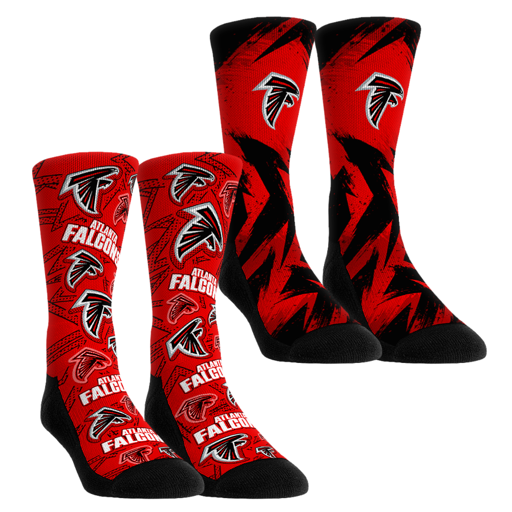 Atlanta Falcons - Game Day 2-Pack | Rock 'Em Socks