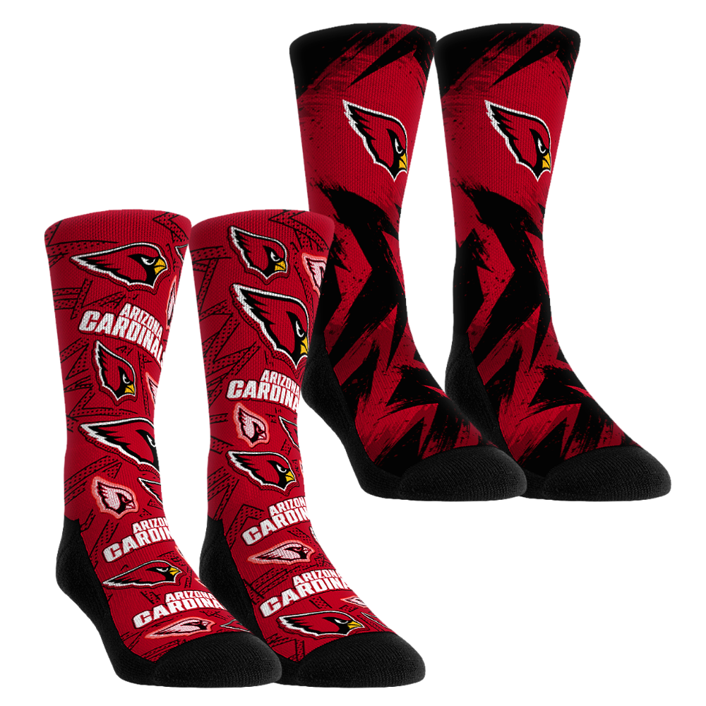 Arizona Cardinals - Game Day 2-Pack | Rock 'Em Socks 1