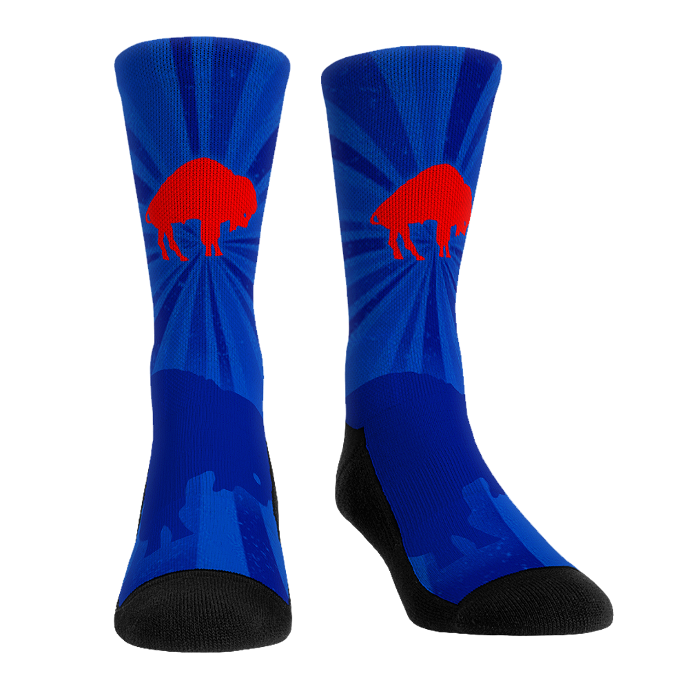 Buffalo Bills - Throwback Swirl | Rock 'Em Socks 1