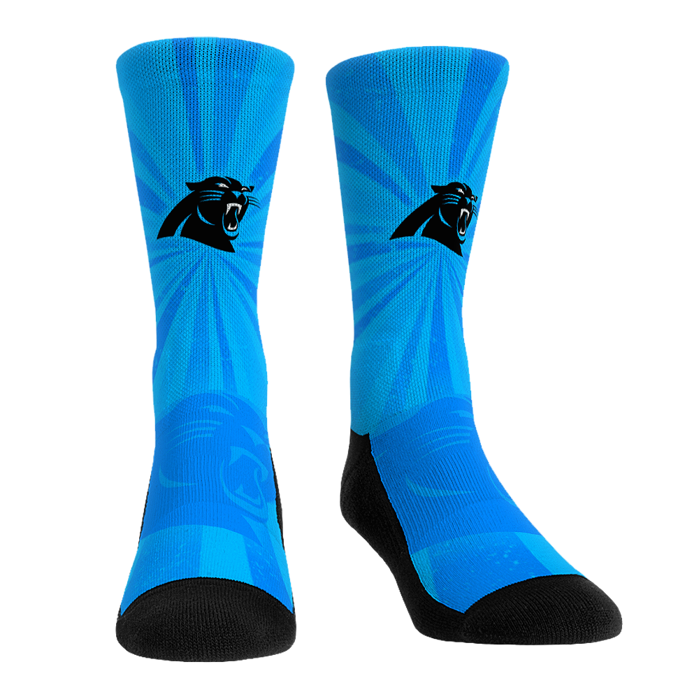 Carolina Panthers - Throwback Swirl | Rock 'Em Socks 1