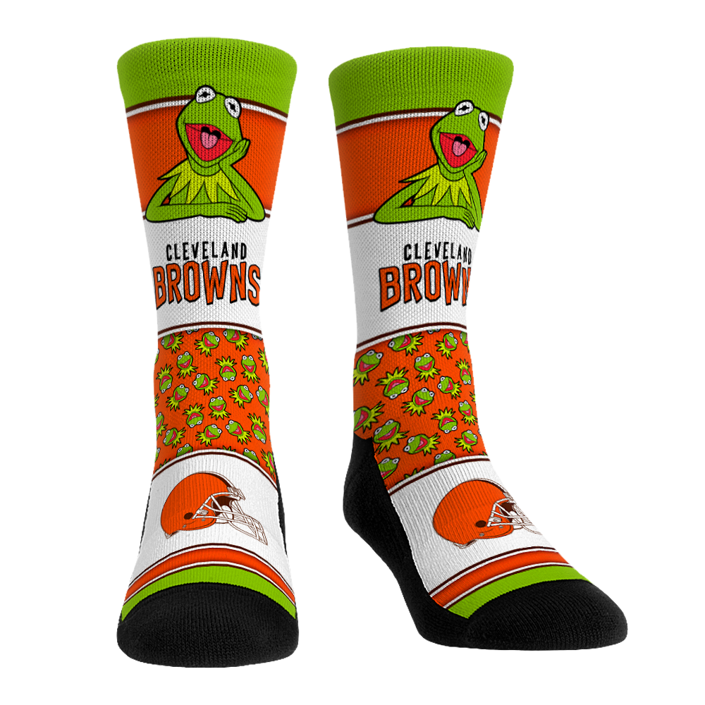 Cleveland Browns - The Muppets - Kermit Showcase | Rock 'Em Socks 1