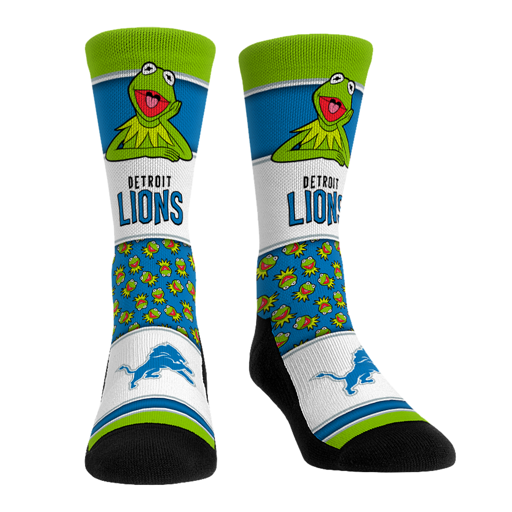 Detroit Lions - The Muppets - Kermit Showcase | Rock 'Em Socks 1