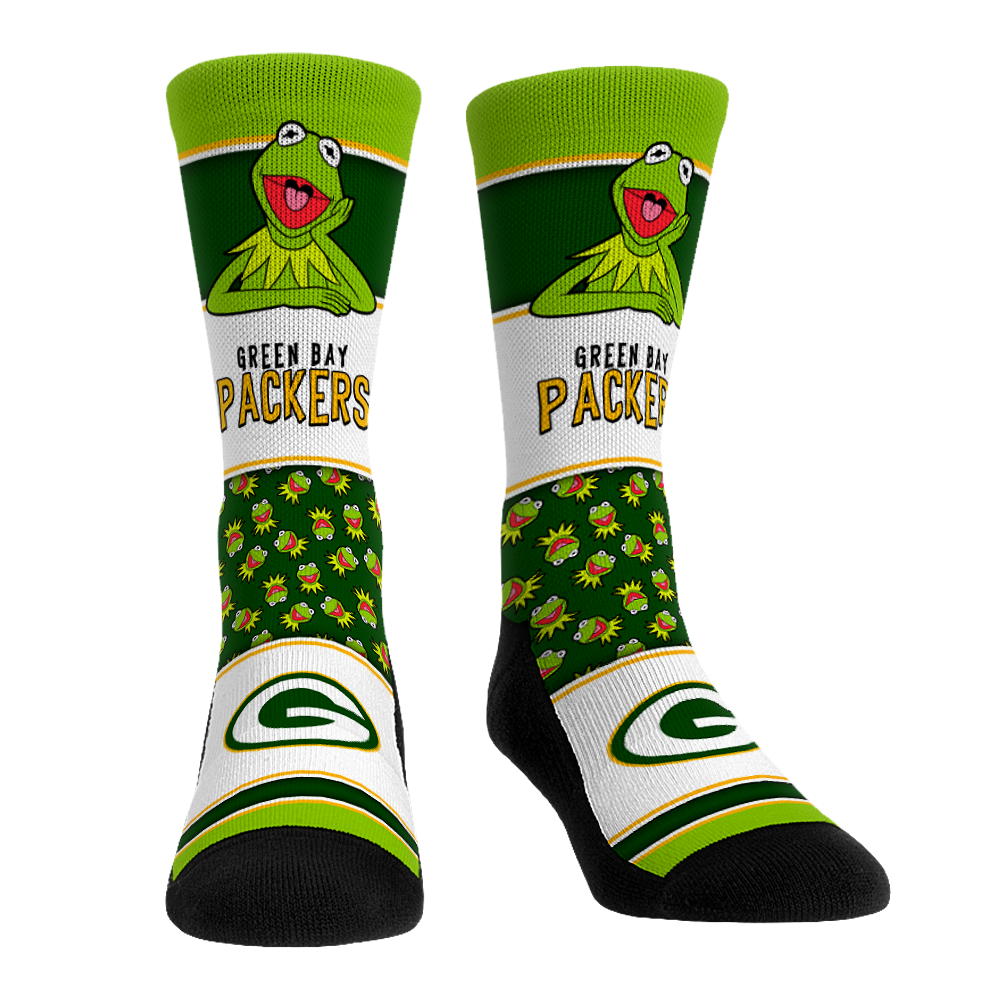 Green Bay Packers - The Muppets - Kermit Showcase | Rock 'Em Socks