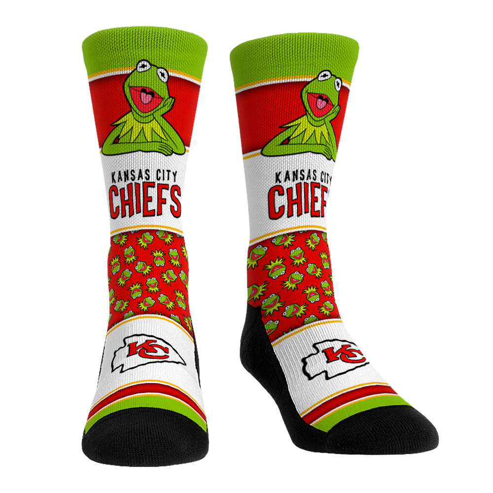 Kansas City Chiefs - The Muppets - Kermit Showcase | Rock 'Em Socks