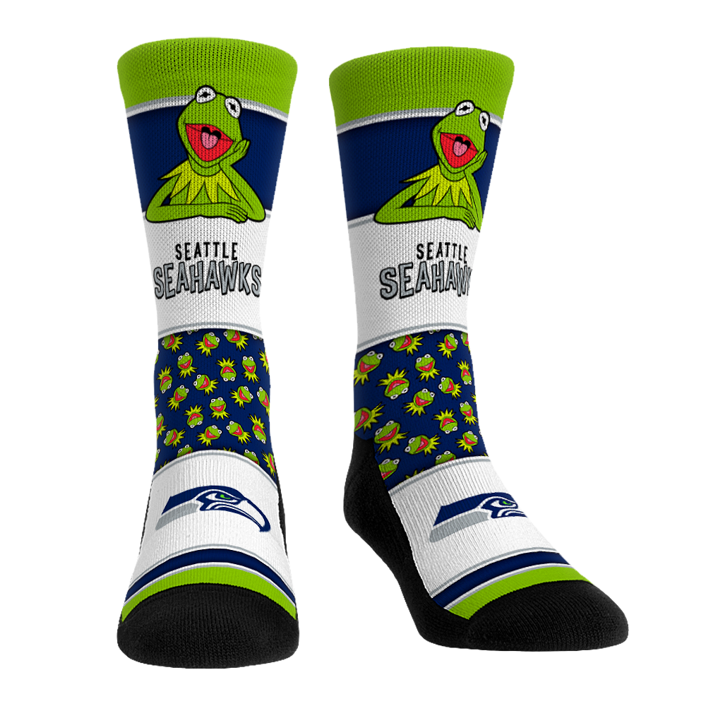 Seattle Seahawks - The Muppets - Kermit Showcase | Rock 'Em Socks