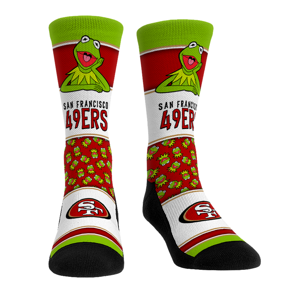 San Francisco 49ers - The Muppets - Kermit Showcase | Rock 'Em Socks