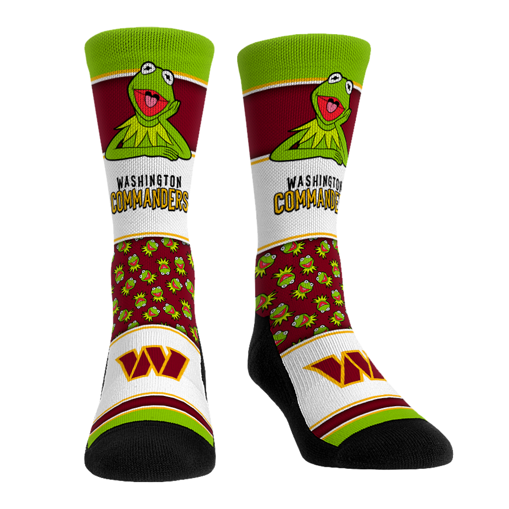 Washington Commanders - The Muppets - Kermit Showcase | Rock 'Em Socks 1