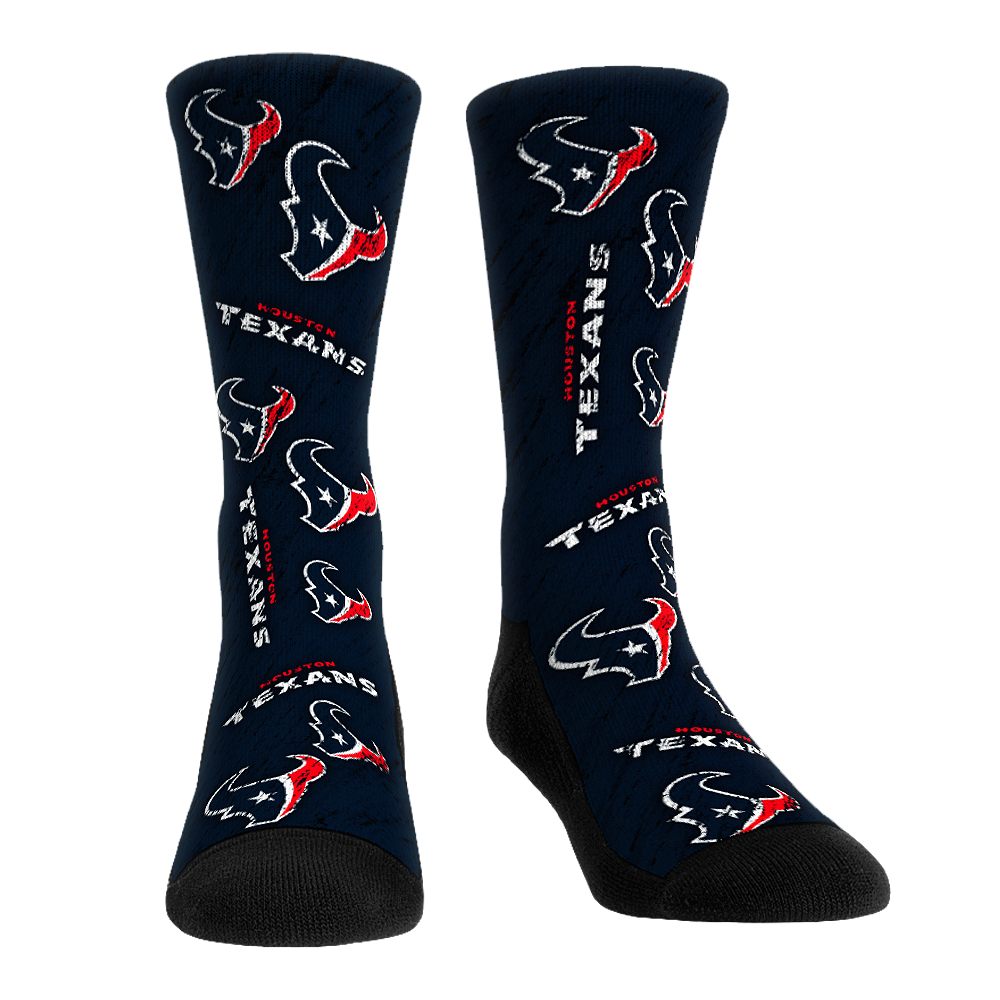 Houston Texans - Throwback All-Over | Rock 'Em Socks