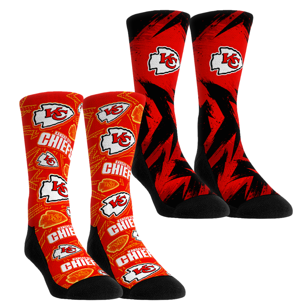 Kansas City Chiefs - Game Day 2-Pack | Rock 'Em Socks