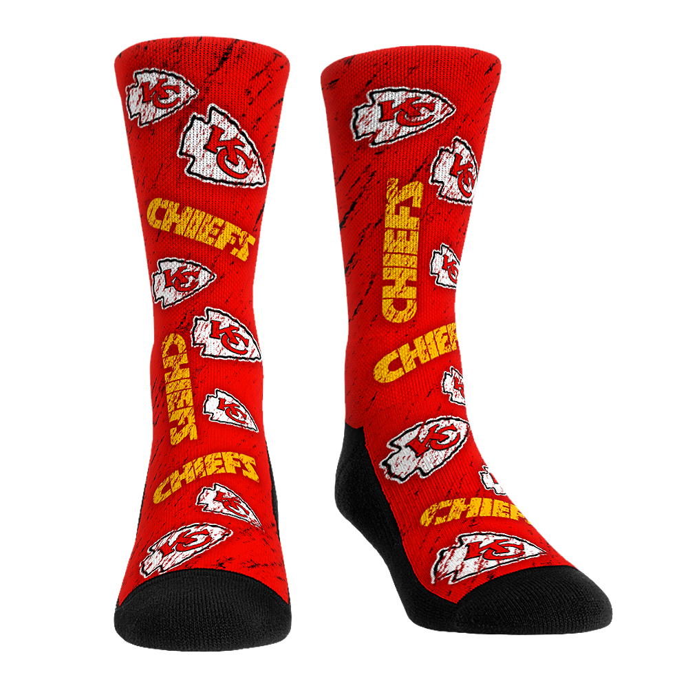Kansas City Chiefs - Throwback All-Over | Rock 'Em Socks