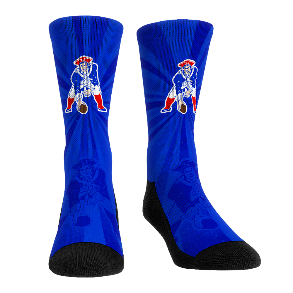 New England Patriots - Throwback Swirl | Rock 'Em Socks 1