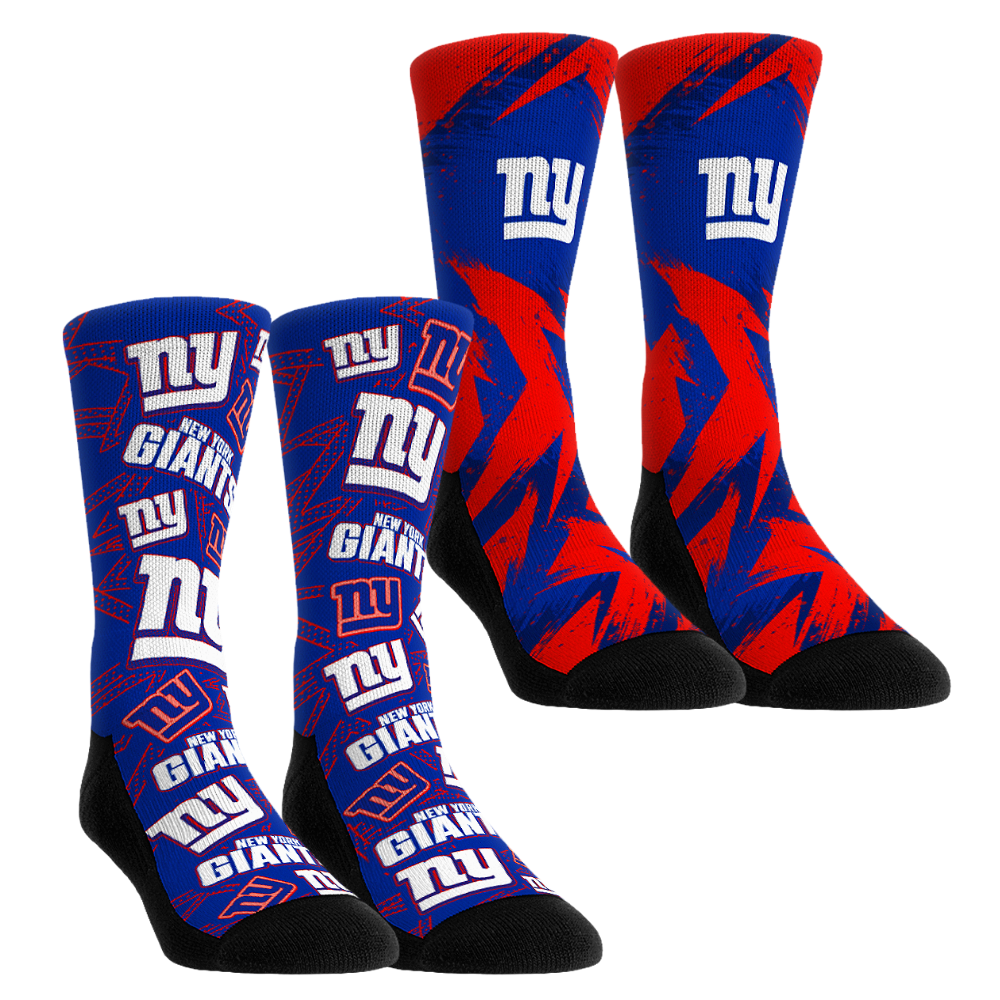New York Giants - Game Day 2-Pack | Rock 'Em Socks 1
