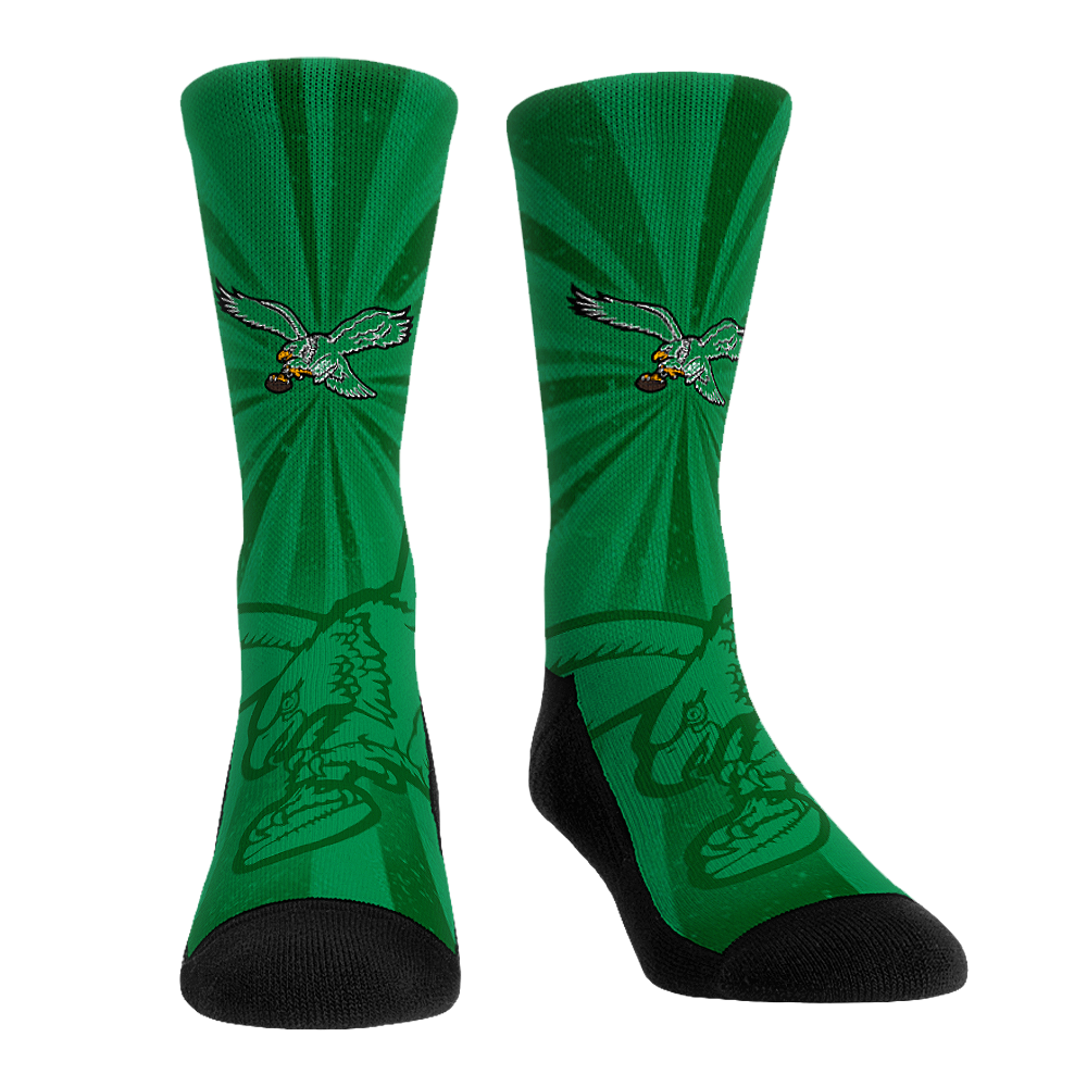 Philadelphia Eagles - Throwback Swirl | Rock 'Em Socks 1